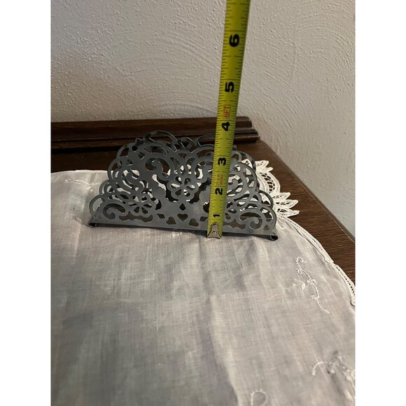 Chrome Plated Napkin Letter Holder - Picture 5 of 5